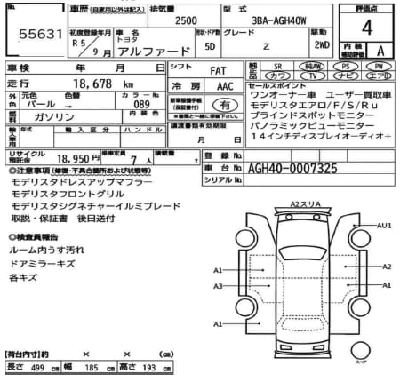 
								Toyota alphard z new facelift (07325) full									