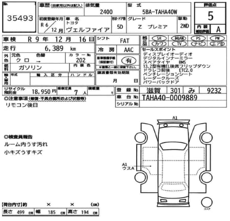 
								2024 Toyota Vellfire z premier (09889) full									