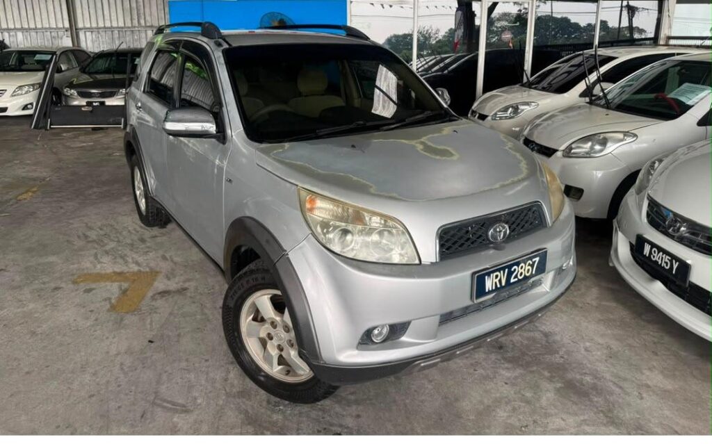 WRV2867 toyota rush manual