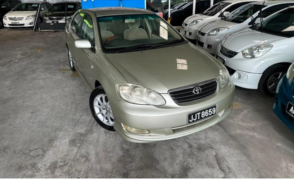 JJT8659 toyota altis 1.8 g