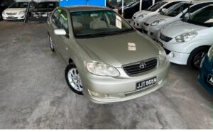JJT8659 toyota altis 1.8 g