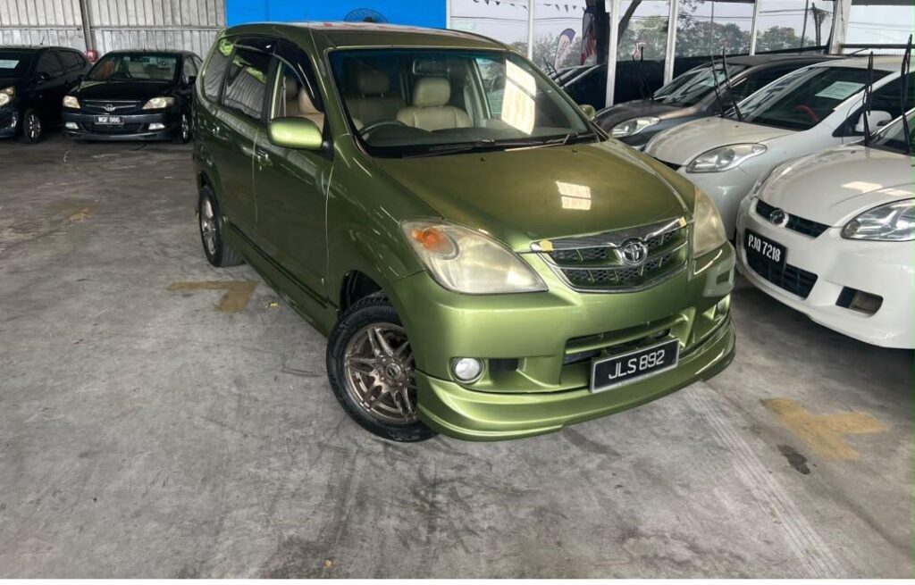 toyota avanza 1.5 g 2007 JLS892