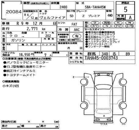 
								toyota vellfire z 03743 full									